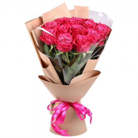 15 Adet Pembe Gül Buket