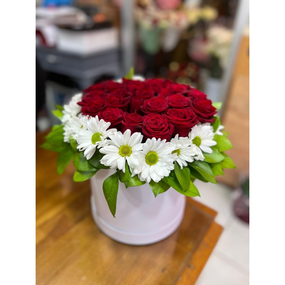 BEYAZ GÜL  KUTU